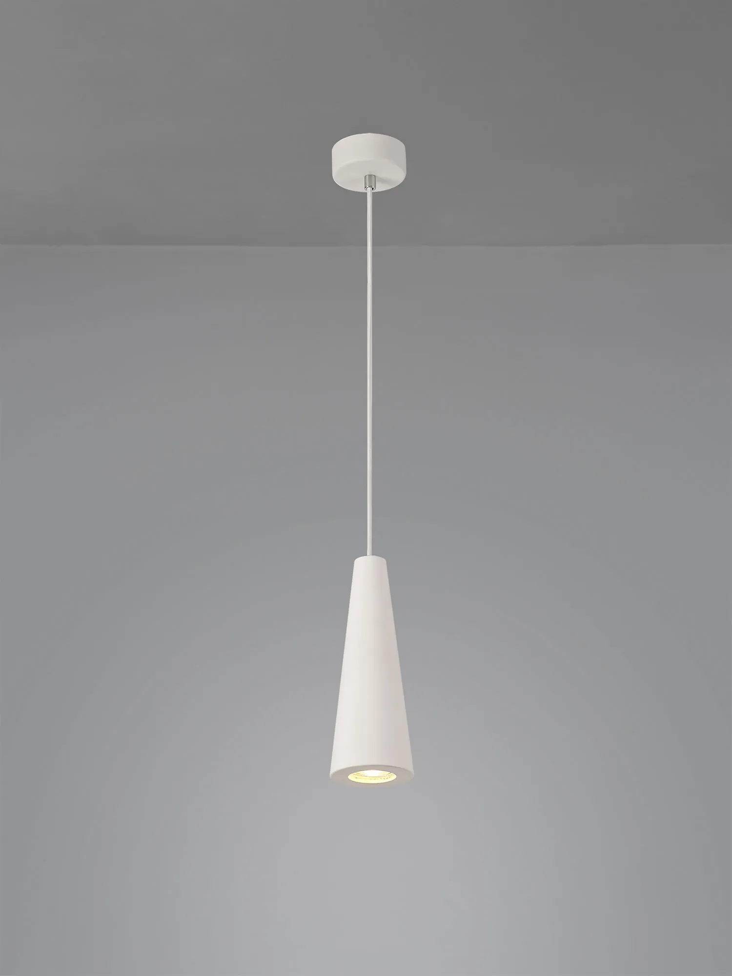 Alina Plaster Lights Deco Single Pendant